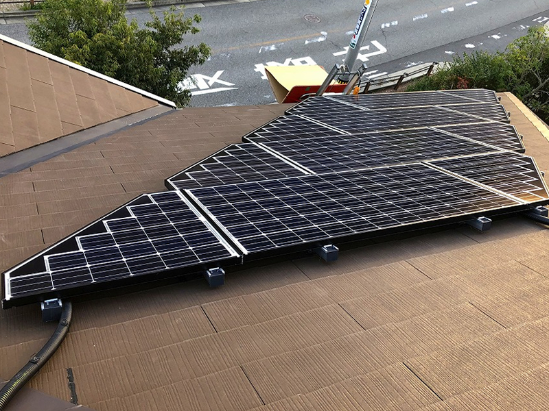 太陽光発電システム パナソニック太陽光6.19kW 大阪府 導入事例4