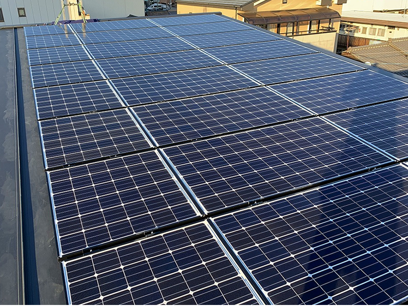 太陽光発電システム パナソニック太陽光5.61kW 京都府 導入事例1
